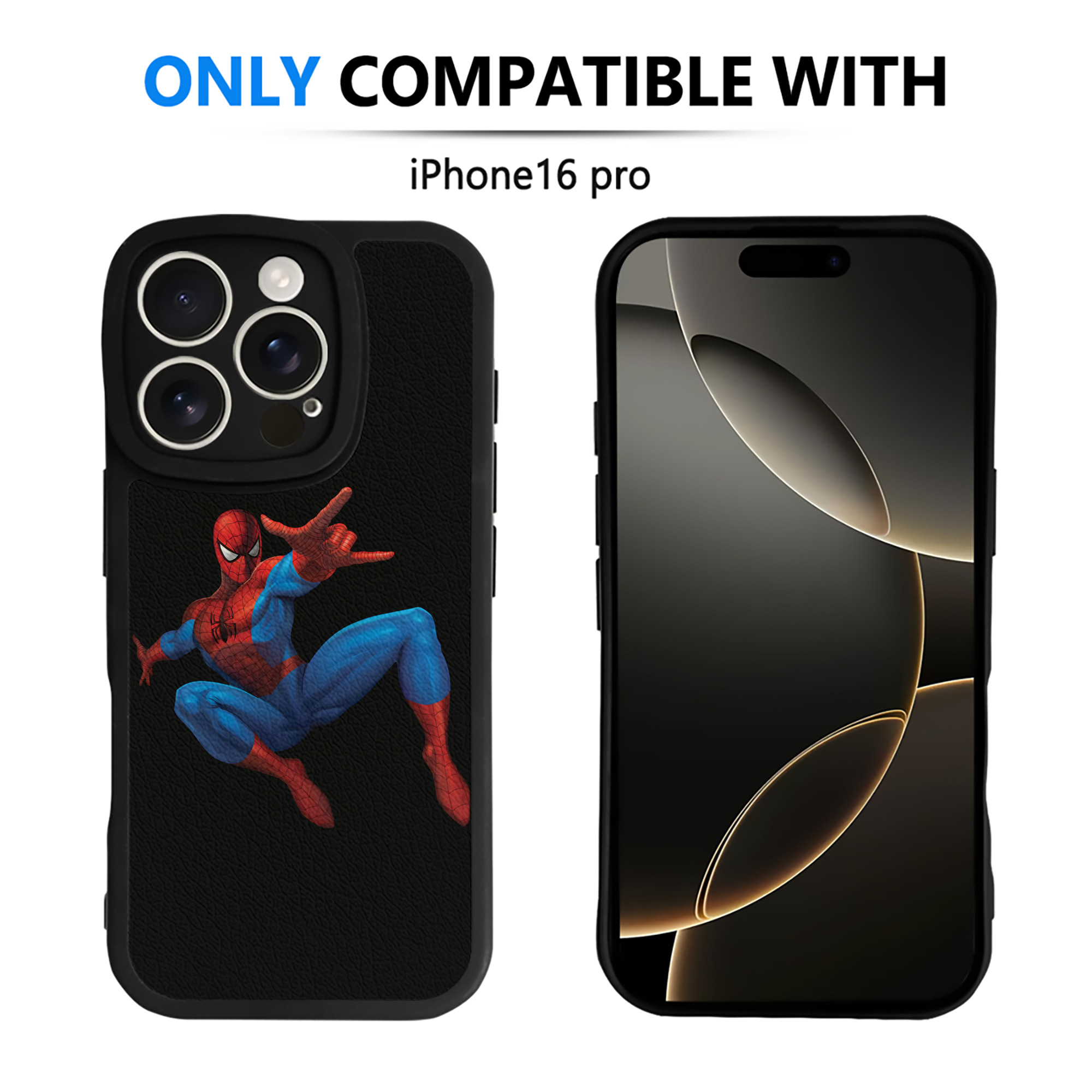 （画像用） アベンジャーズ The Avengers 【iPhone 16シリーズ対応】シリコンスマホケース（レザー調） 材質：シリコン
